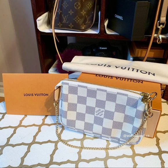 Louis Vuitton Handbags - Mini Pochette Accessoires Damier Azur